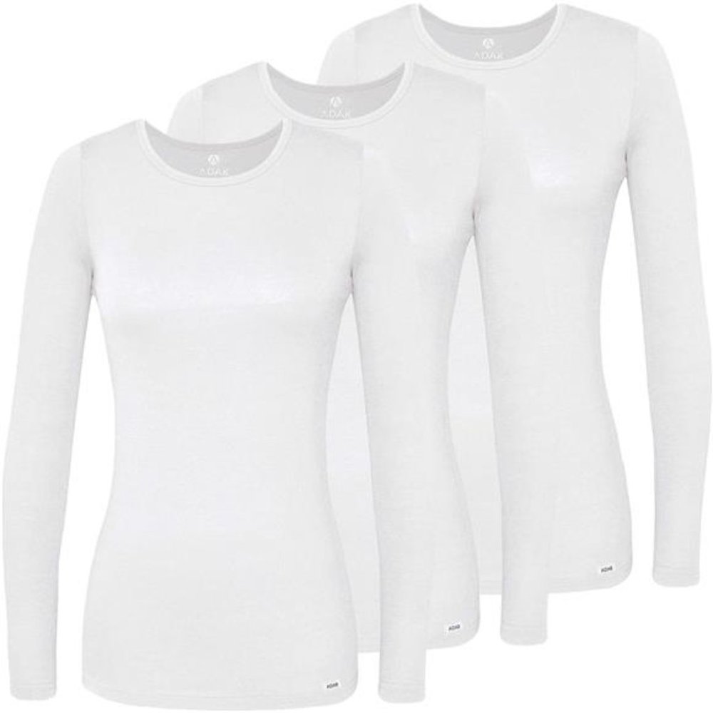 Underscrubs for Women 3 Pack - Long Sleeve Underscrub Comfort Tee
